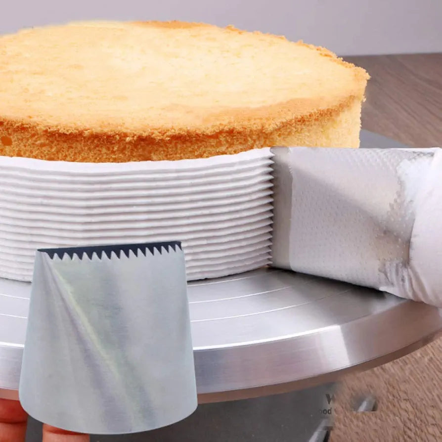 Extra Large Edelstahldüse I Düsen Creme für Kuchen oder Torten.