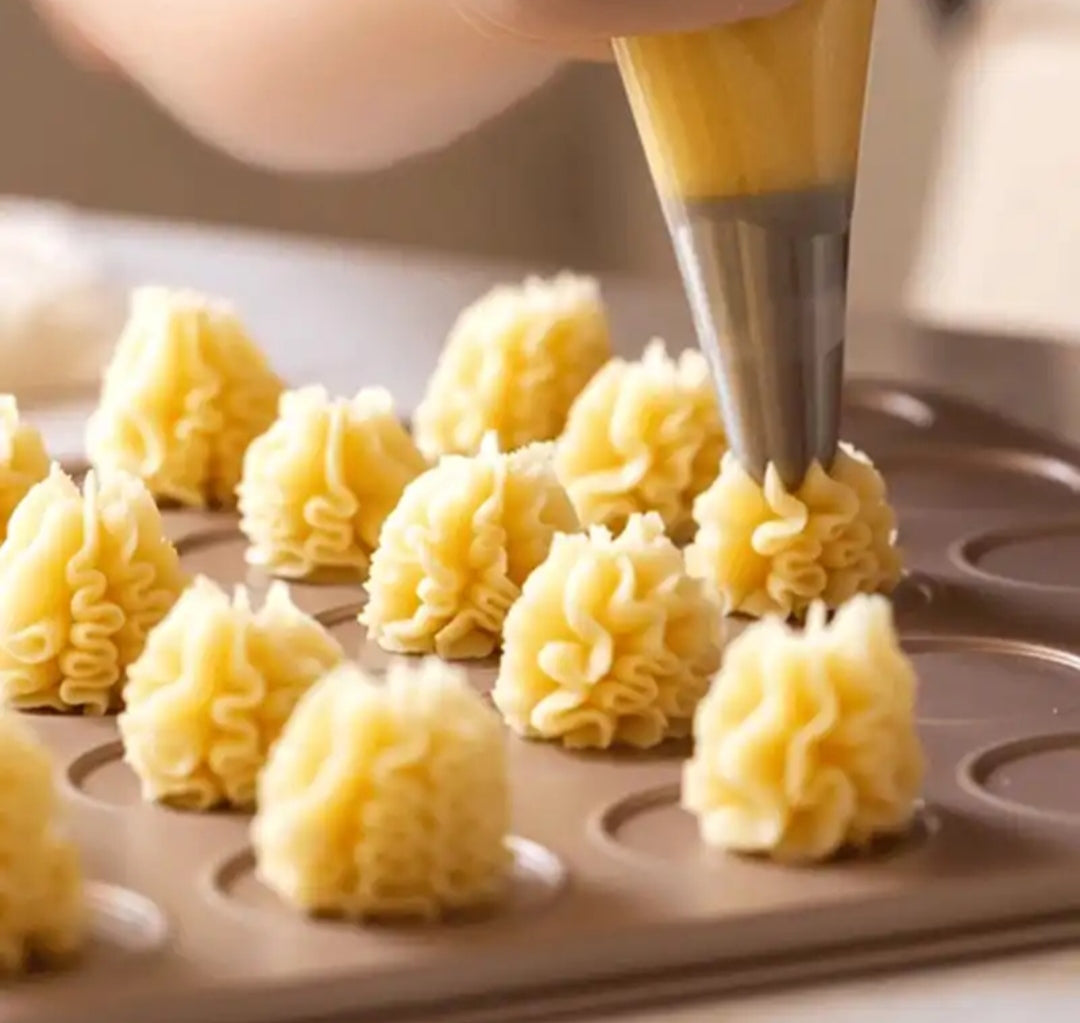 Edelstahl Spritztüllen Creme Düsen Cupcake Gebäck Süßwaren Zubehör Kuchen Dekorieren Werkzeuge