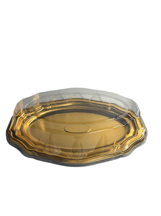 Tablet 39cm*25cm Gold Oval
